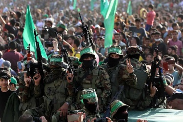 Sayap Bersenjata Hamas Luncurkan Latihan Militer Di Jalur Gaza